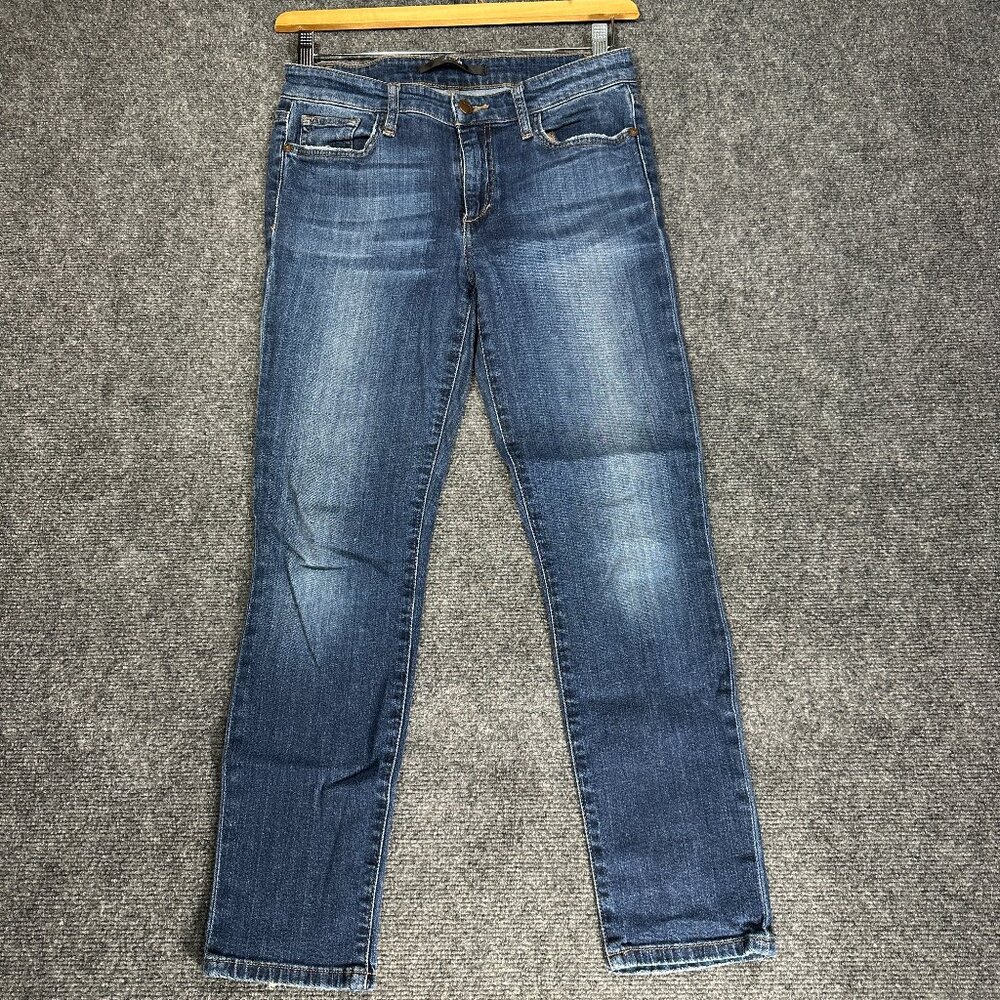 Joes Jeans Womens 28 Monica Cotton Stretch Pockets Logo Skinny